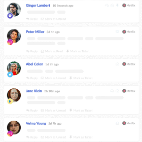 interacting with influencers
